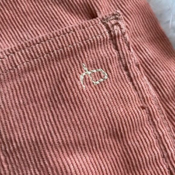 Rag & Bone High Rise Skinny Corduroy Pants Cameo Pink Womens Size 27 - Picture 6 of 10